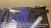 RTV Ora - Vlorë, kokainë dhe armë me silenciator, pranga 23-vjeçarit