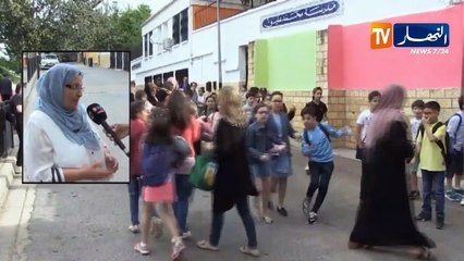 والية تلميذ/ " رانا خايفين كثر من ولادنا..وإن شاء الله ربي ينجحهم"