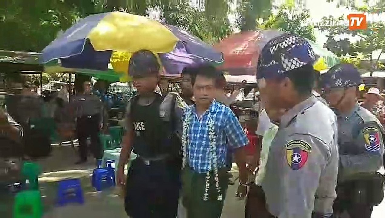 Channel Mandalay TV မွ သတင္းေထာက္ႏွင့္ ေဒသခံႏွစ္ဦး ခ်ဳပ္ရမန္ယူ