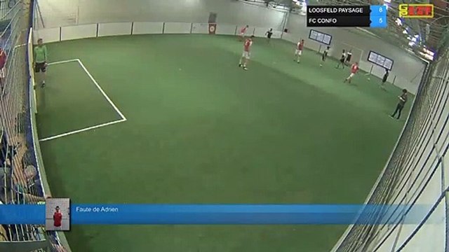 Faute de Adrien - LOOSFELD PAYSAGE Vs FC CONFO - 28/05/19 21:00 - LIGUE 4 - Poitiers Game Parc