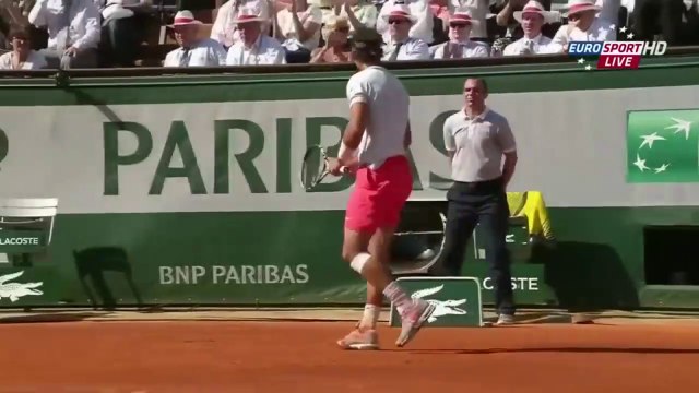 Rafael Nadal God Mode Points, Big shot and hot shot on Clay