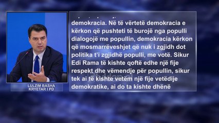 Basha i pergjigjet Rames