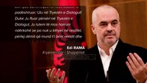 Rama i shkruan sërish Bashës - Top Channel Albania - News - Lajme
