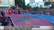 Gjesti fisnik i Bashes gjate protestes per agjerimin e besimtareve myslimane