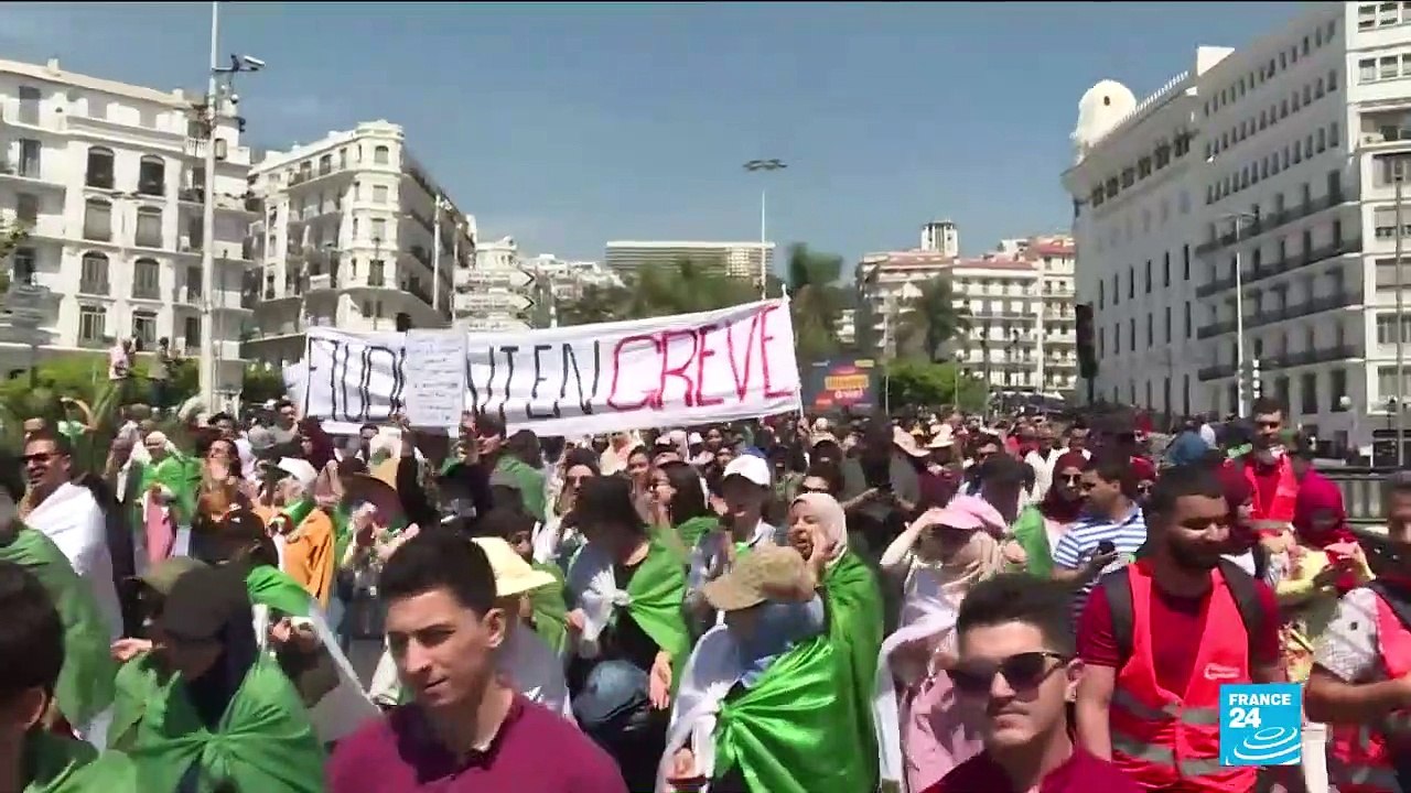 Transition en Algérie : les étudiants et les enseignants dans les rues d'Alger