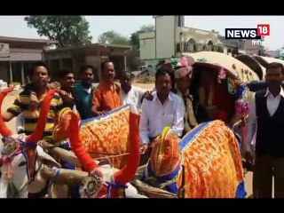 MP के इस गांव में बैलगाड़ी पर निकाली गई बारात, शादी में फिजूलखर्ची से बचने का दिया संदेश