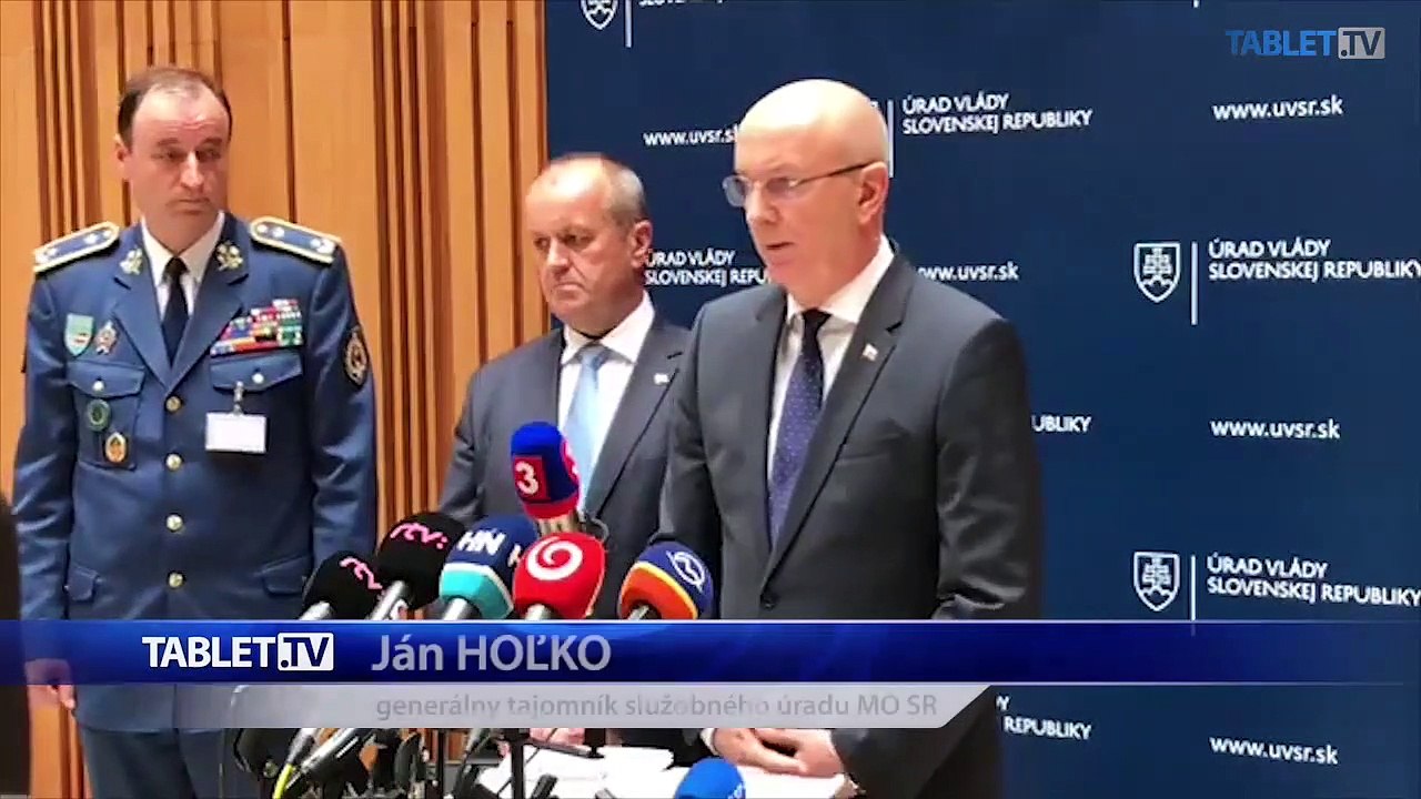ZÁZNAM: Brífing ministra obrany P. Gajdoša