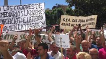 Concentración en Jaén por la crisis de los precios del aceite