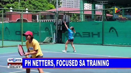 PH netters, focused sa training