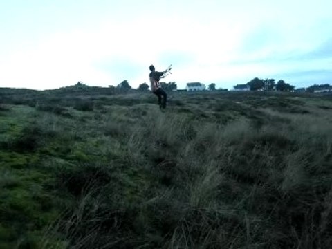 Deuxieme saut a Houat au vieux port Janvier 2008