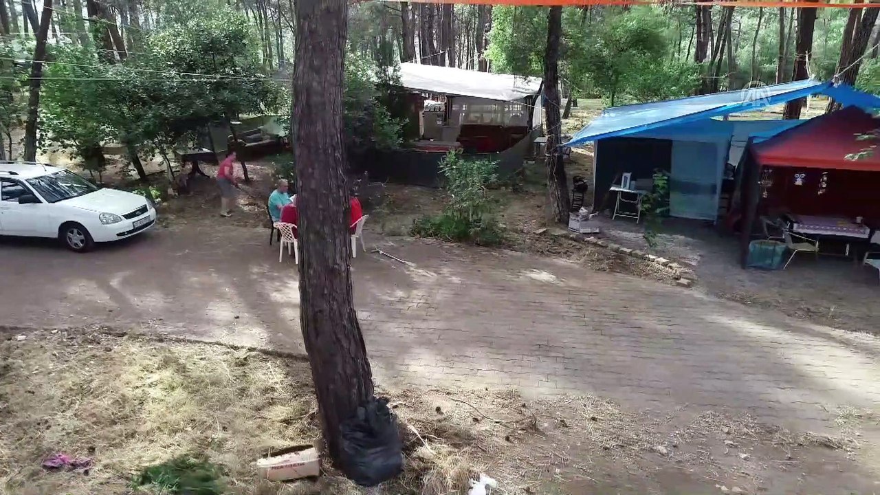 Gökova'da çadırda tatil keyfi - MUĞLA