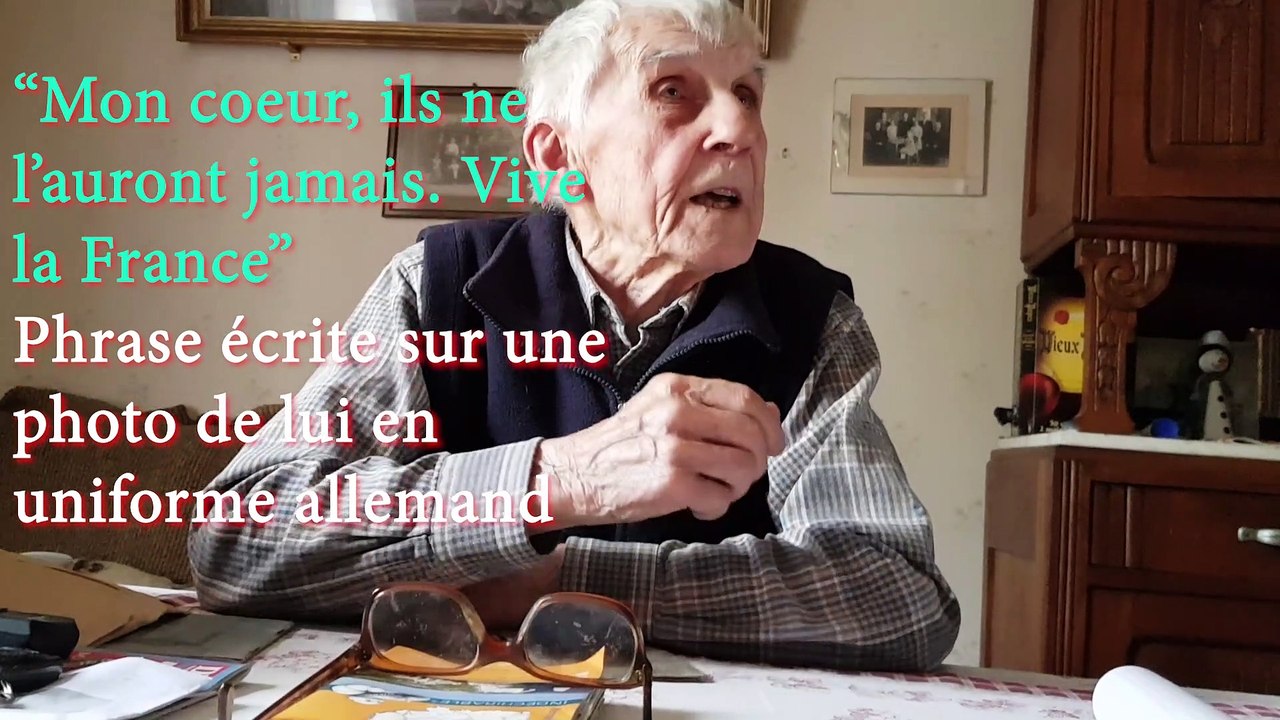 Marcel, ancien Waffen SS, incorporé de force