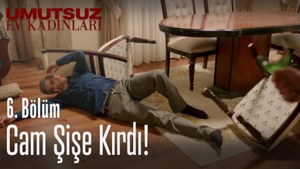 Babasının kafasında cam şişe kırdı! - Umutsuz Ev Kadınları 6. Bölüm