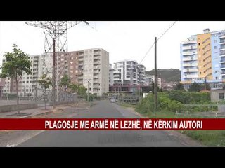 PLAGOSJE ME ARMË NË LEZHË, NË KËRKIM AUTORI
