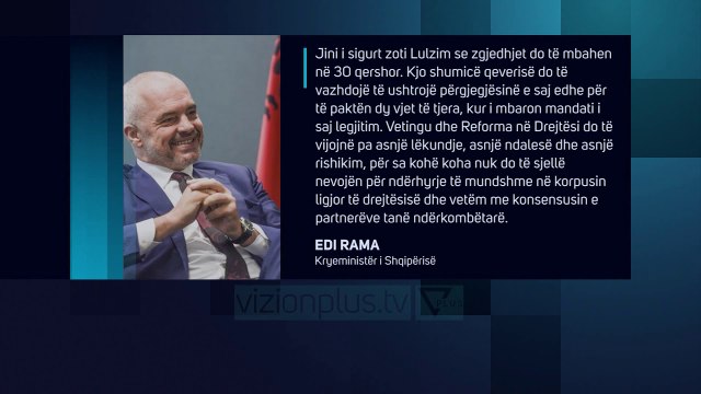 Letra e 6/ Rama-Bashës: Ke kohë deri të premten… - News, Lajme - Vizion Plus