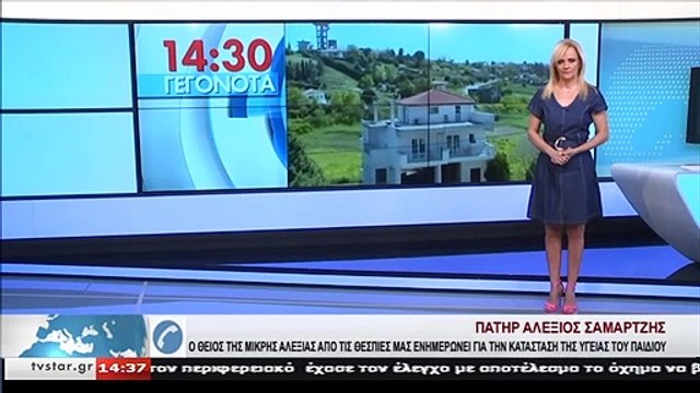 Ο θείος της 8χρονης Αλεξίας, πατέρας Αλέξιος. στα Μεσημβρινά Γεγονότα του Star Κεντρικής Ελλάδας