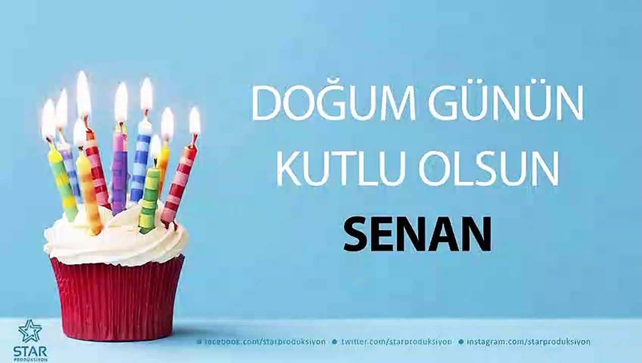 İyi ki Doğdun SENAN - İsme Özel Doğum Günü Şarkısı
