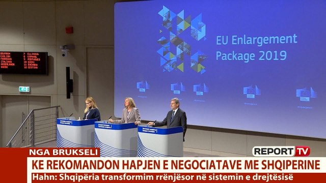 Mogherini Shqipëria gati, negociatat të çelen sa më shpejtë! Hahn Reformat duhen shpërblyer nga BE