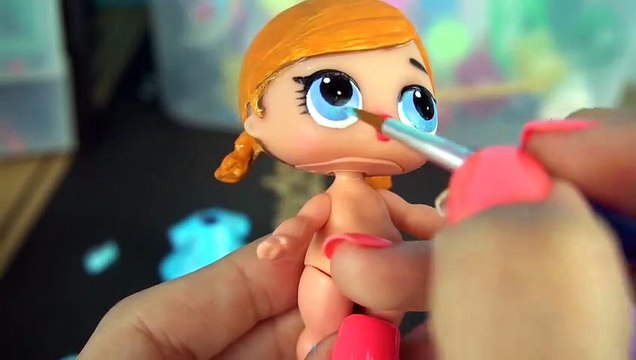 DIY LOL Surprise Dolls Custom Frozen Elsa & Anna Toddlers | Lil Outrageous Littles - Titi Dolls