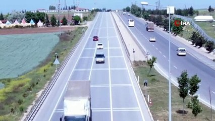 Eskişehir’de drone destekli trafik denetimi