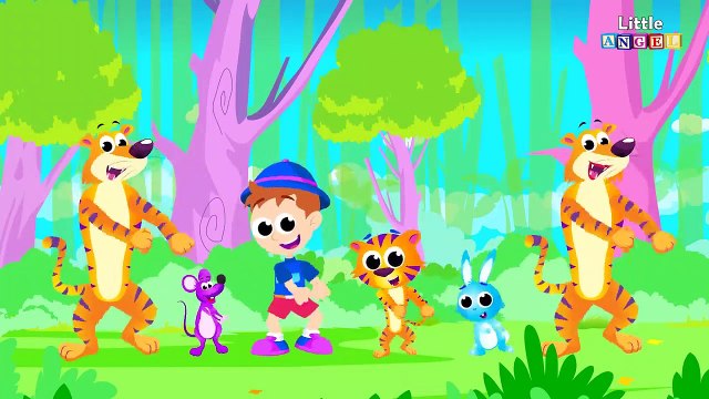 Jungle Animal Songs, No No, Where are my Stripes? | Kids Songs and Nursery Rhymes by Little Angel