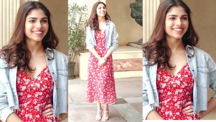 Sanjay Leela Bhansali's niece Sharmin Segal looks simple & sober at Malaal song launch | FilmiBeat