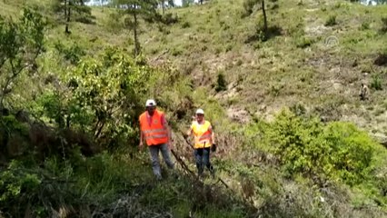 Ecrin Kurnaz'a ait olduğu düşünülen kemik parçalarının bulunması - SAMSUN
