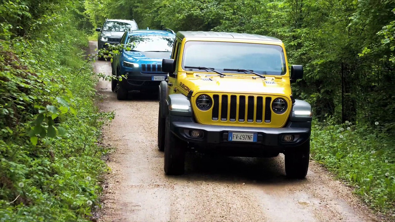 Así es la nueva gama SUV de Jeep, en acción