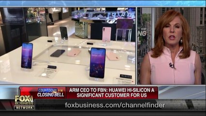 Arm CEO says it’s complying with Trump’s restrictions on Huawei