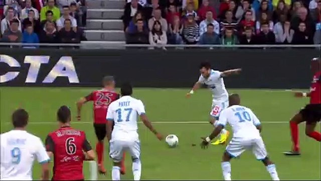 J1 EA Guingamp - Olympique de Marseille (1-3) - Le résumé (EAG - OM) - 2013 2014