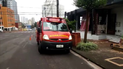 Homem de 34 anos é socorrido pelo Siate no Centro