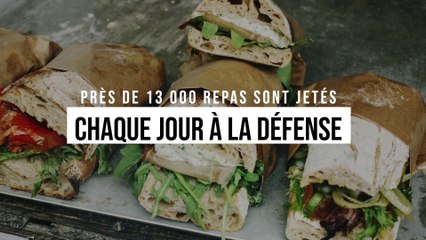 Une véritable honte : près de 13 000 repas sont jetés aux ordures chaque jour à La Défense