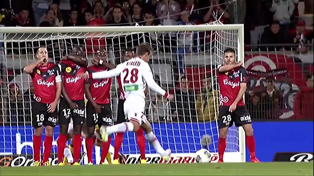 J11 EA Guingamp - AC Ajaccio (2-1) - Le résumé (EAG - ACA) - 2013 2014