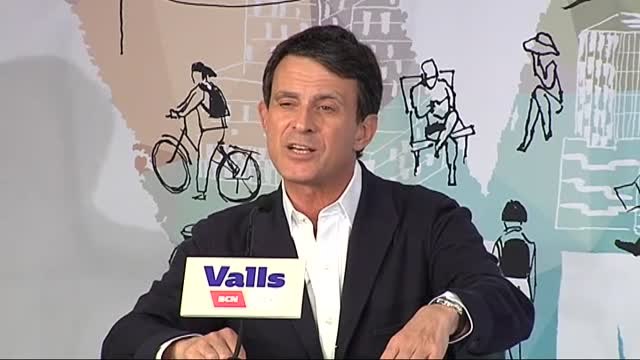 Valls: Tenemos que evitar que la ciudad tenga un alcalde independentista