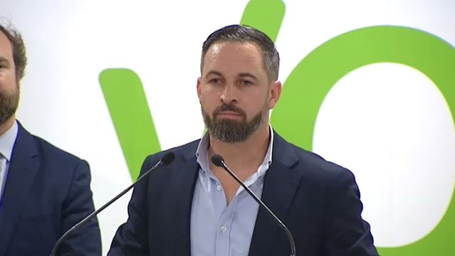 Abascal: Si no hay diálogo con Vox, no habrá gobiernos alternativos a la izquierda