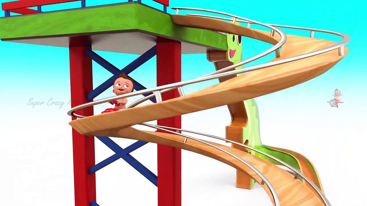 Learn Colors for Children with Baby Plays Wooden Dinosaur ToySlider Colour Balls 3D Kids Educational