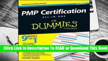 [Read] Pmp Certification All-In-One for Dummies  For Kindle