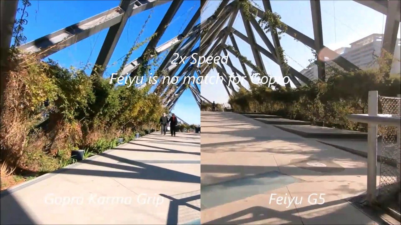Feiyu G5 VS Gopro Karma Grip watch before you buy