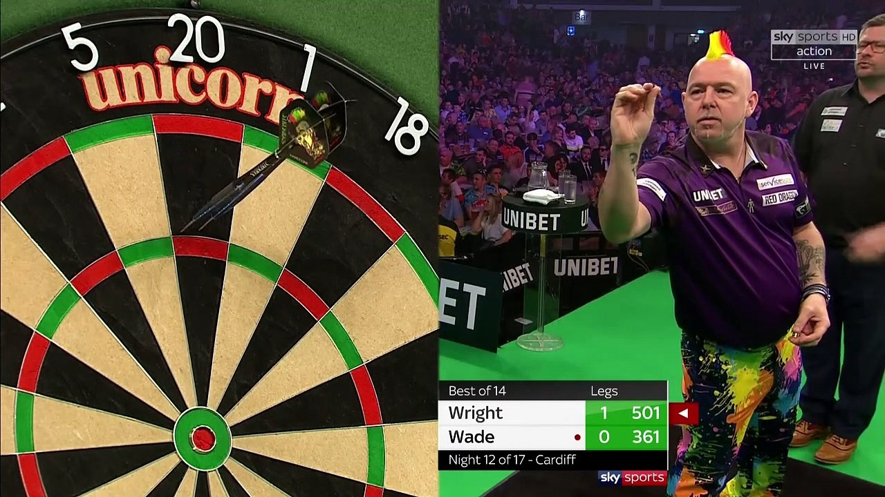 Wright vs Wade Week 12 Premier League Darts 2019