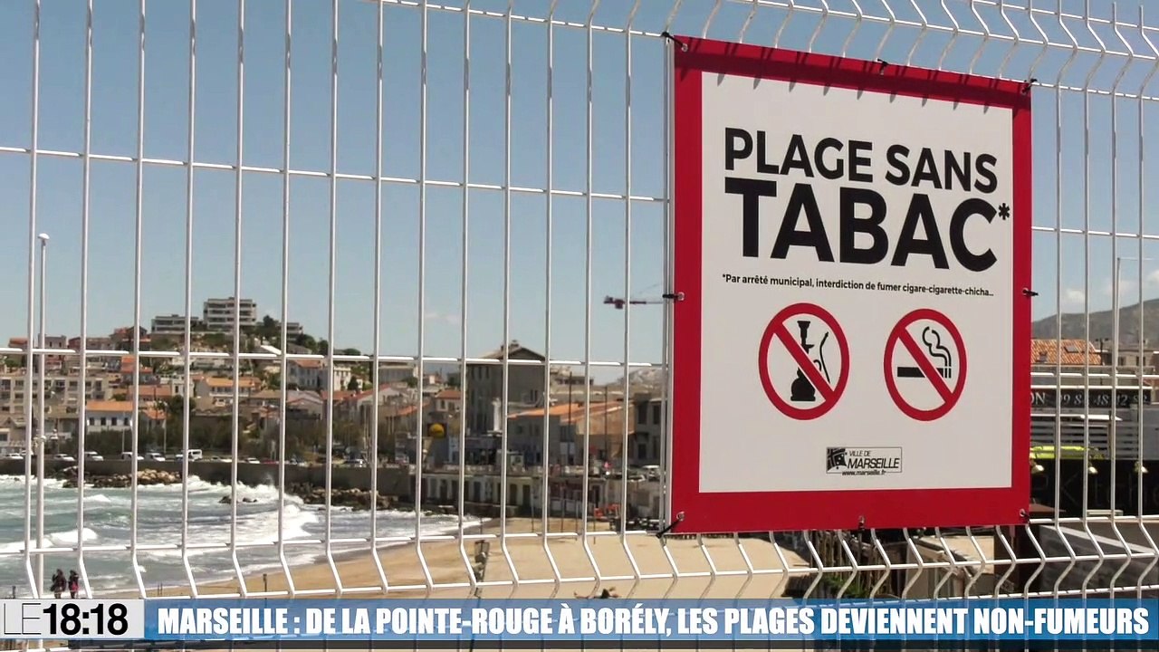 Marseille : de la Pointe-Rouge à Borély, les plages deviennent non-fumeurs