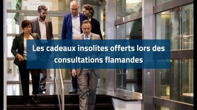 Les cadeaux insolites offerts lors des consultations flamandes