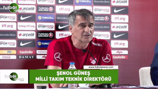 Şenol Güneş: Grupta ilk rakibimiz İzlanda