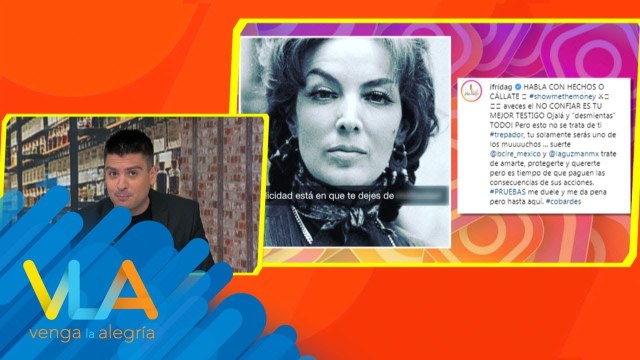 Frida Sofía no para la guerra con Alejandra Guzmán. | Venga La Alegría