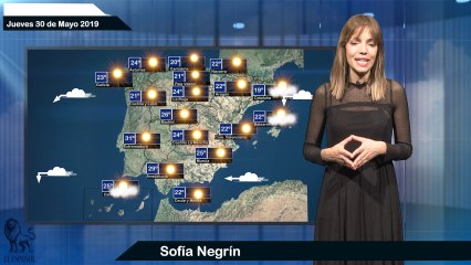El tiempo: pronóstico para el jueves 30 de mayo