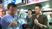 Ekrem İmamoğlu Esnafla Röportaj