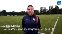 Milica Stetic, joueuse au Club du Bergerac Périgord FC