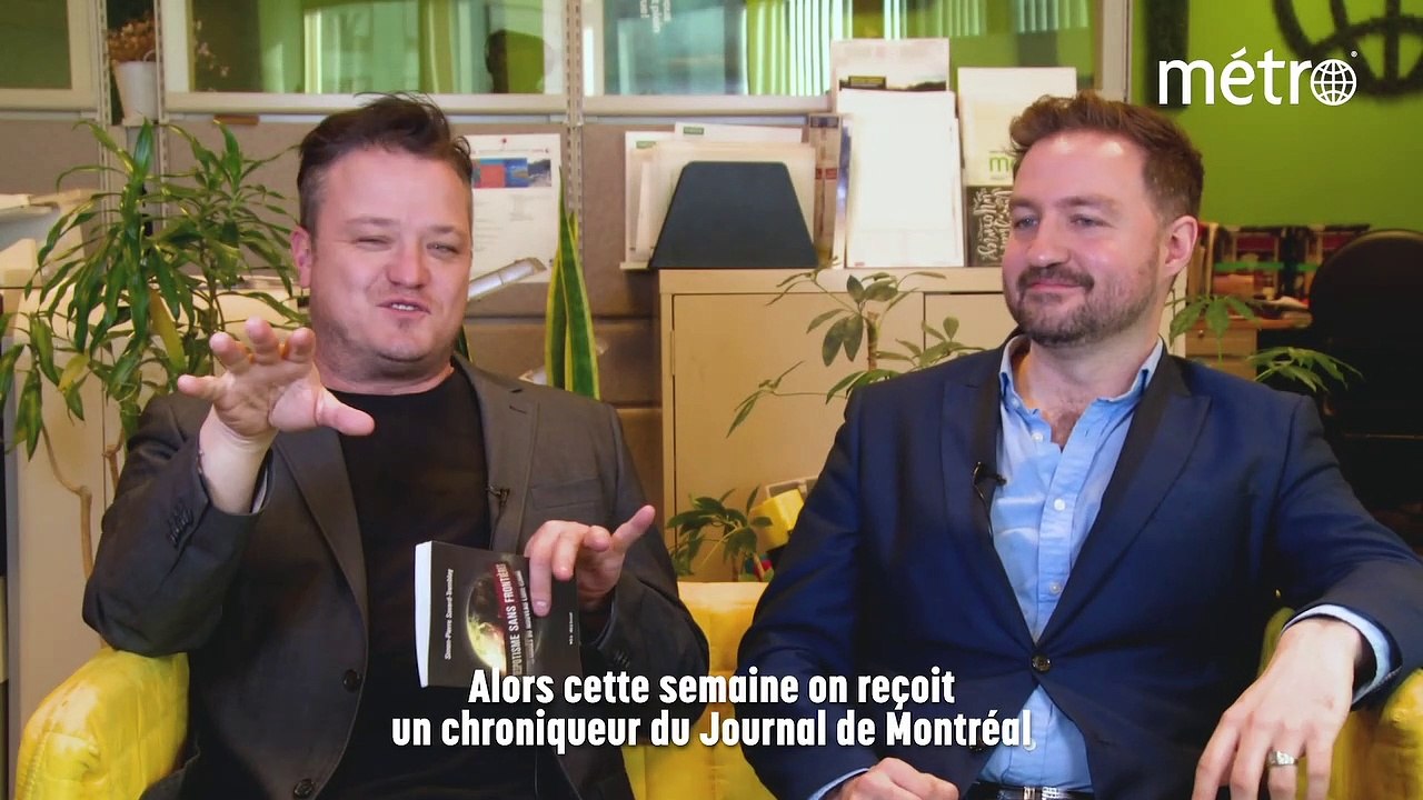 Discussion de salon avec  Simon-Pierre Savard-Tremblay