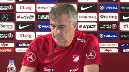 Şenol Güneş: "Arzumuz Fransa'yı yenmek"