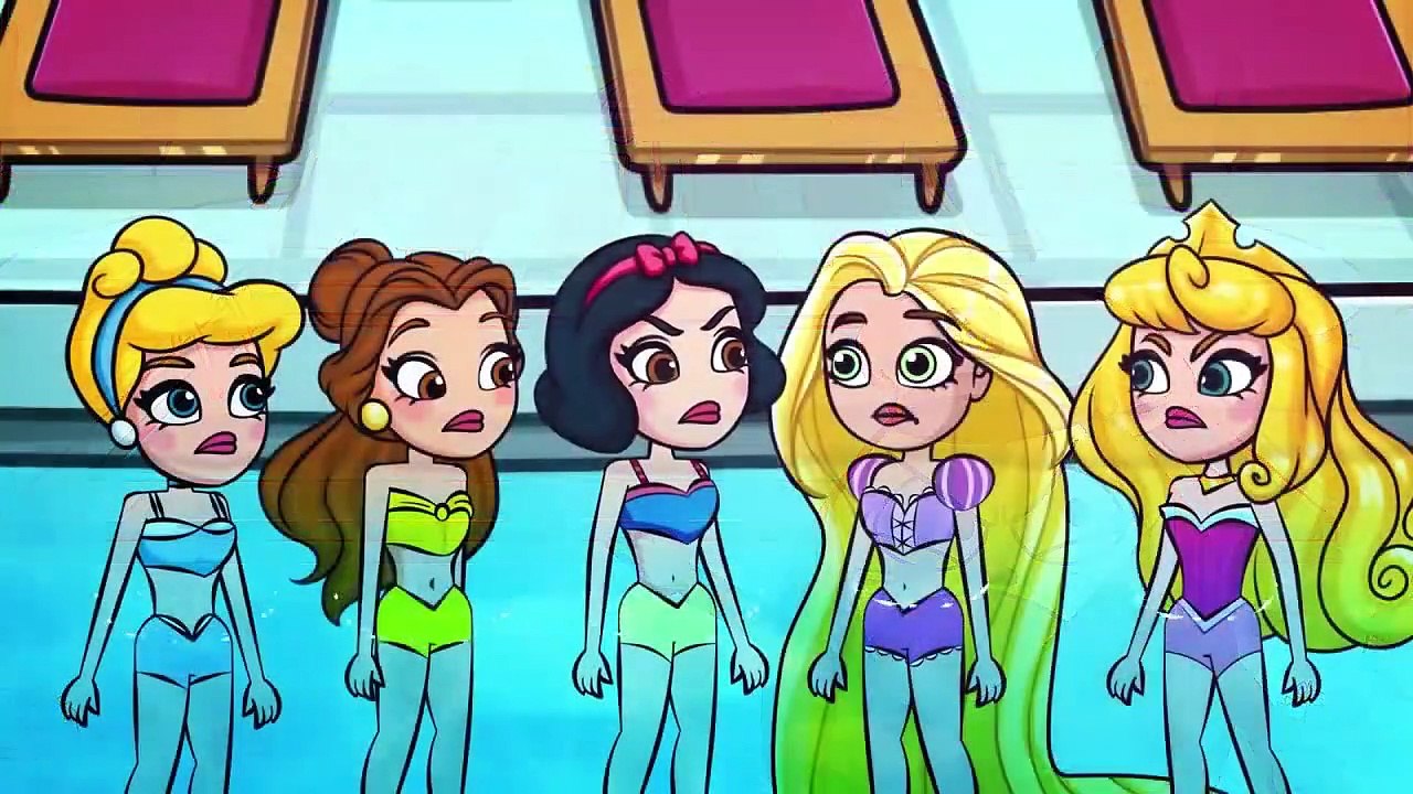 Disney Princesse Fête De La Piscine - Dessins Animés