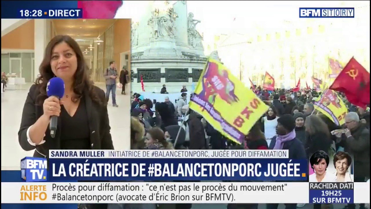 Sandra Muller: "Quand on ne parle pas on a tord, quand on parle cinq ans après on a tord"